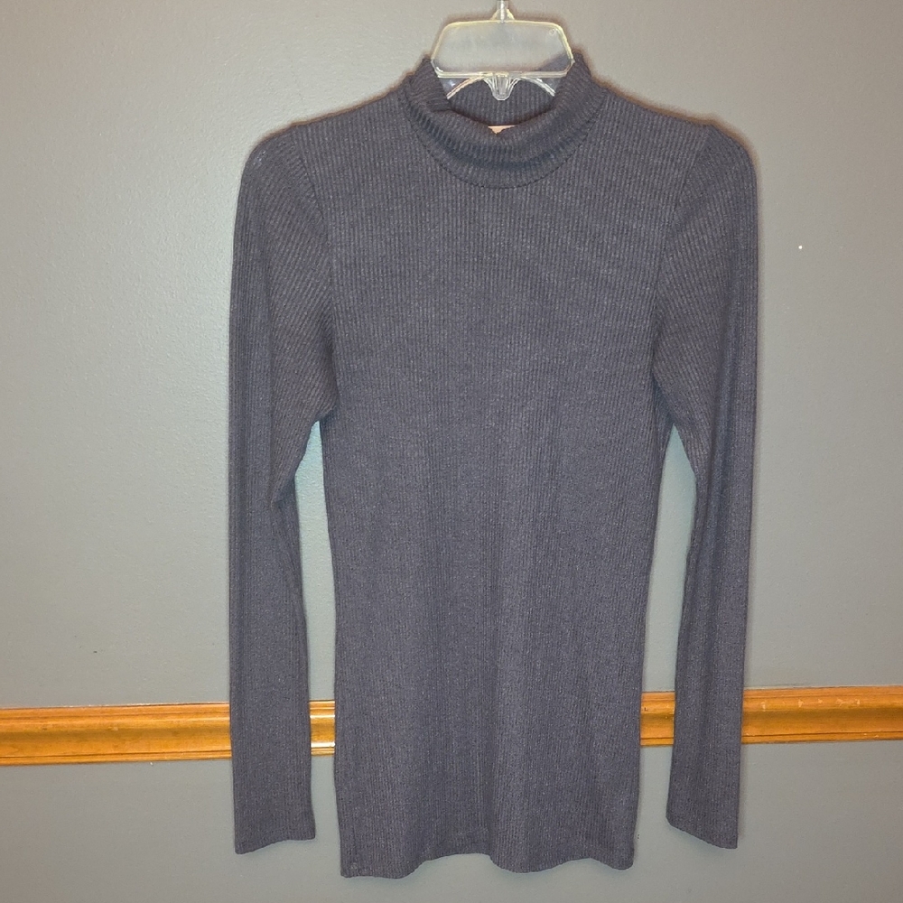 Wilfred Free Black Ribbed Knit Top